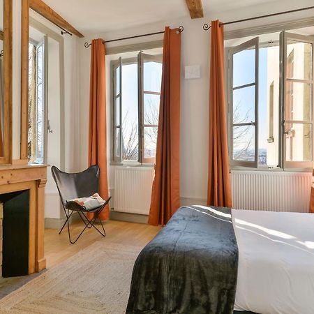 Ferienwohnung Beau Duplex Avec Jardin Et Vue Lyon Exterior foto