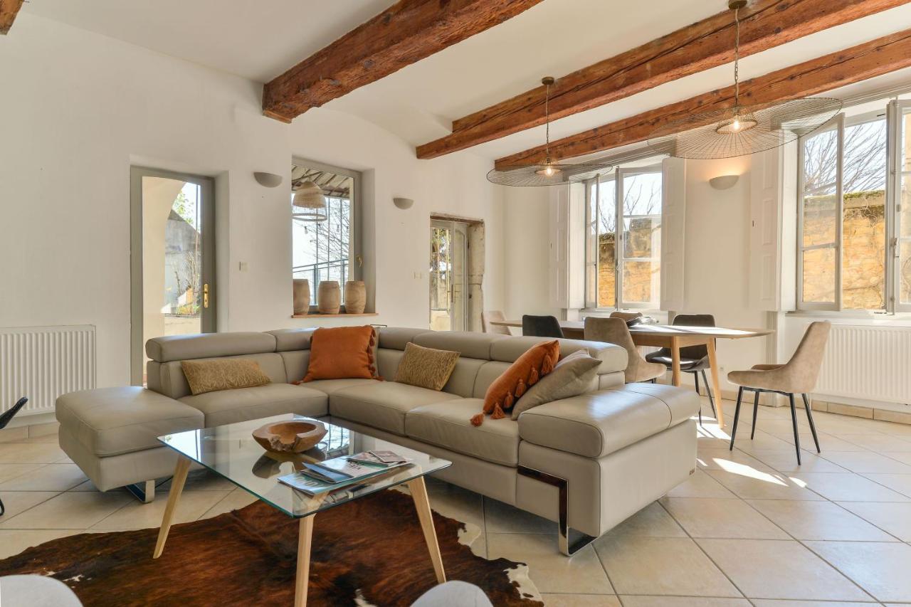 Ferienwohnung Beau Duplex Avec Jardin Et Vue Lyon Exterior foto