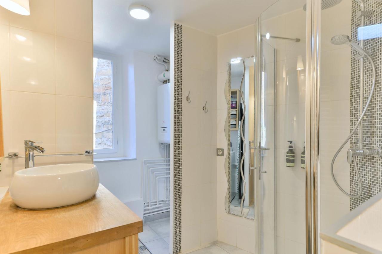 Ferienwohnung Beau Duplex Avec Jardin Et Vue Lyon Exterior foto